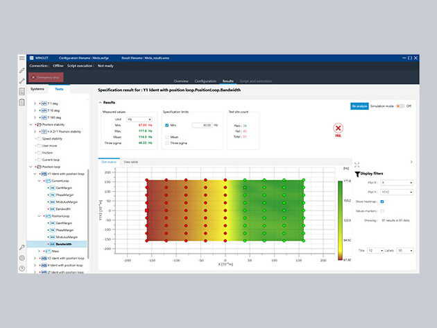 WINGLET dot matrix screenshot